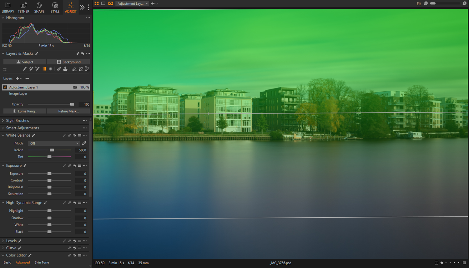 Masking in Capture One - Cronos Studio